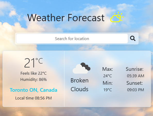 Weather App